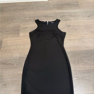 Speechless Black Midi Dress